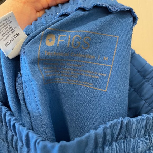 Figs High Waisted Yola Skinny Scrub Pants - Picture 3 of 4